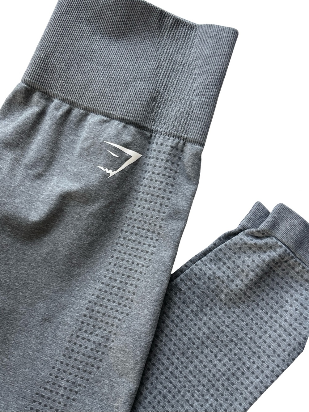Gymshark Gray Vital Seamless Leggings Athletic Classic Neutral Womens Size Small